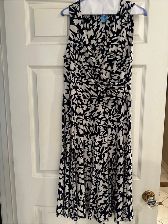 Ralph Lauren Dresses & Skirts - Blue & White Floral Fit-and-Flare Dress